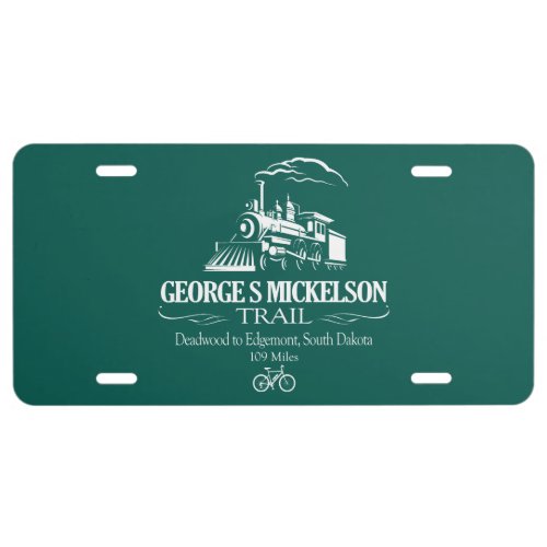 George S Mickelson Trail RT License Plate