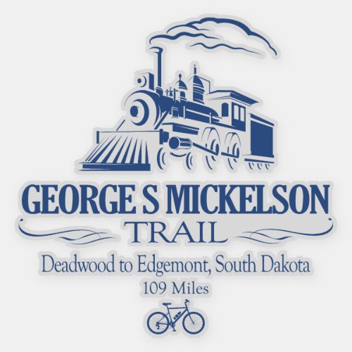 George S Mickelson Trail RT Sticker