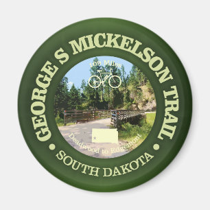 George S Mickelson Trail, South Dakota. Magnet