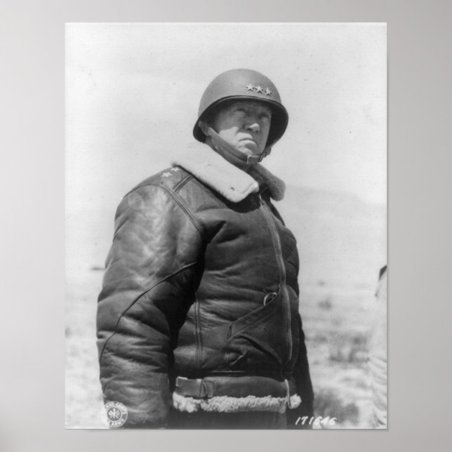 George S. Patton Poster (Front)