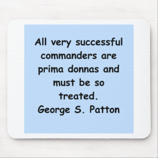 george s patton quote mouse pad