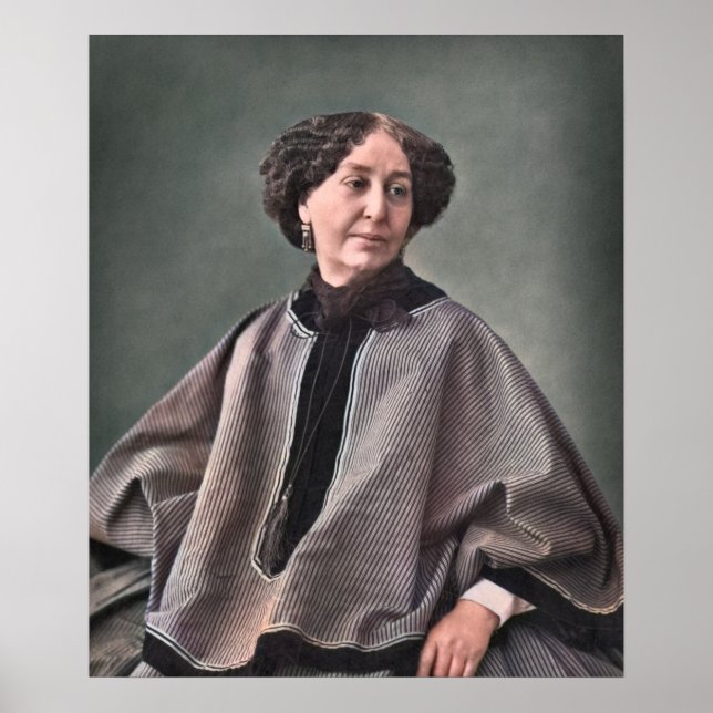 George Sand - Author Poster (Front)