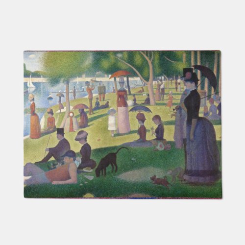 GEORGE SEURAT _ A  sunday afternoon 1884 Doormat