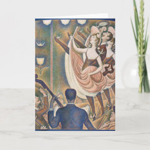 George Seurat - Le Chahut Card
