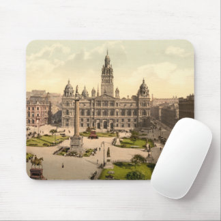 George Square, Glasgow, Scotland Mouse Pad