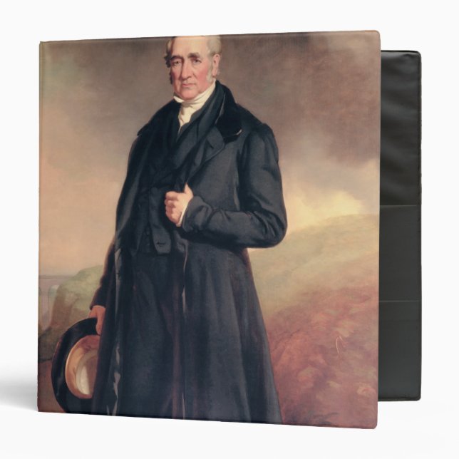 George Stephenson 3 Ring Binder (Front/Inside)