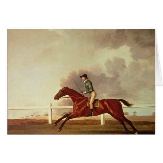 George Stubbs | Bay Malton with John Singleton Up, Cards (Front Horizontal)