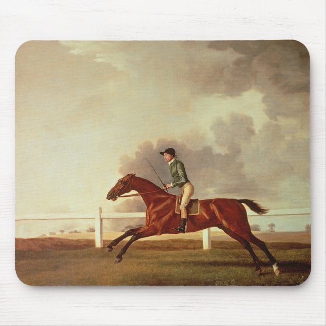 George Stubbs | Bay Malton with John Singleton Up, Mouse Pad (Front)