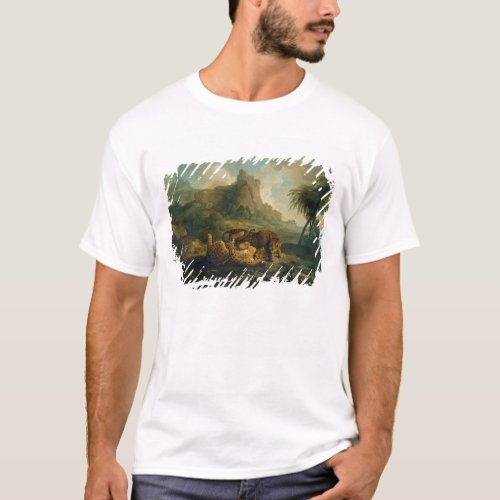 George Stubbs  Leopards at Play c1763_8 T_Shirt