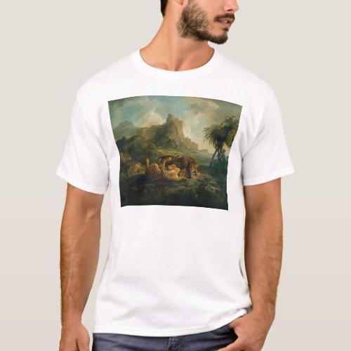 George Stubbs  Leopards at Play c1763_8 T_Shirt