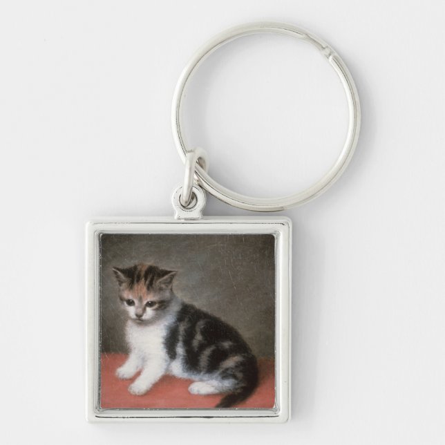 George Stubbs | Miss Ann White's Kitten, 1790 Keychain (Front)