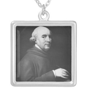 George Stubbs Self Portrait 4 Silver Plated Necklace