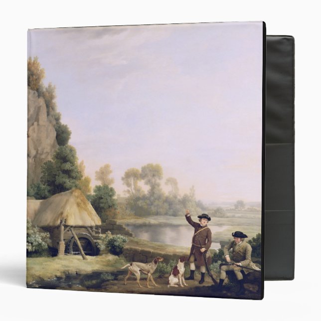 George Stubbs | Two Gentlemen Going a Shooting, wi Binder (Front/Inside)
