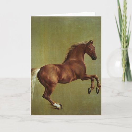 George Stubbs  Whistlejacket 1762 Card