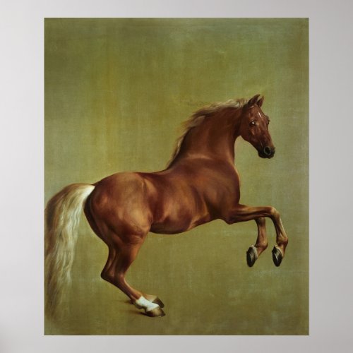 George Stubbs  Whistlejacket 1762 Poster