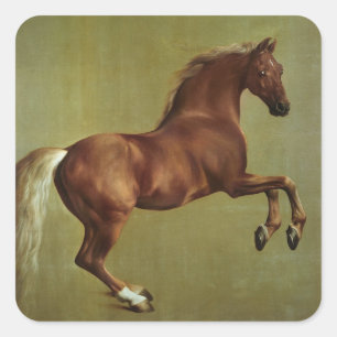 George Stubbs Whistlejacket, 1762 Square Sticker