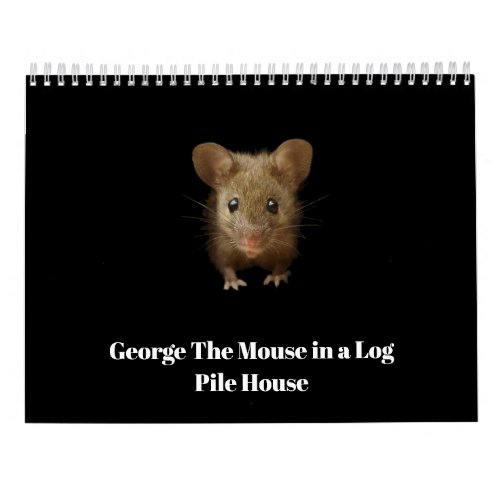 George the mouse with brambles calendar