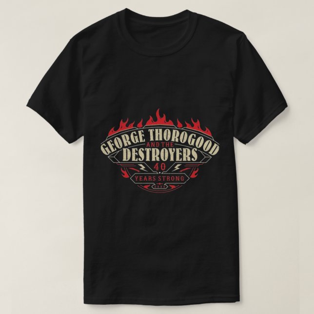 GEORGE THOROGOOD AND THE DESTROYERS BAND Essential T-Shirt (Design Front)