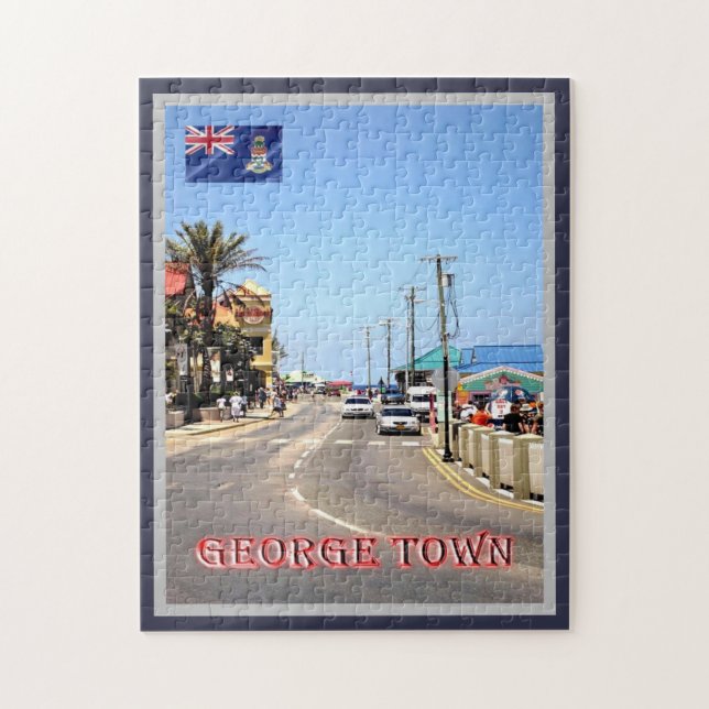 George Town - Cayman Islands - Jigsaw Puzzle (Vertical)