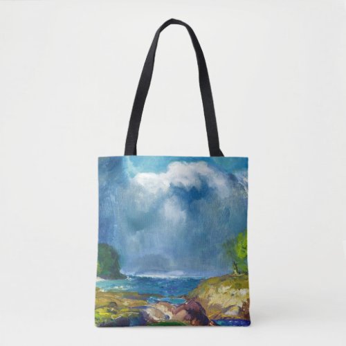 George W Bellows The Coming Storm Tote Bag