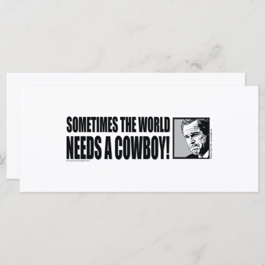 George W Bush (Front/Back)