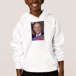 George W. Bush Baseball Card Hoodie