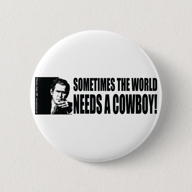 George W Bush Button (Front)