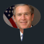 George W Bush Cake Topper<br><div class="desc">43rd President</div>