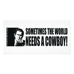 George W Bush Card