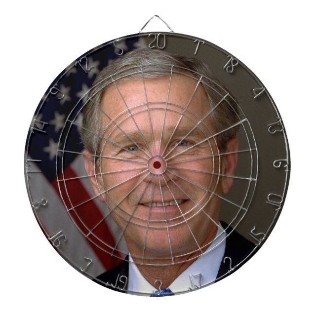 George W. Bush Dart Board (Front)