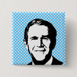 George W Bush Gear Button