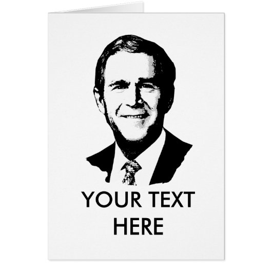 George W Bush Gear Cards (Front)