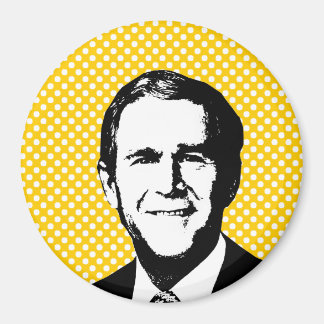George W Bush Gear Magnet