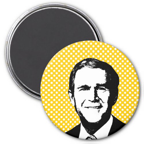 George W Bush Gear Magnet