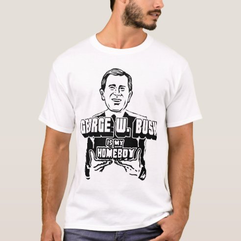 george bush tshirt