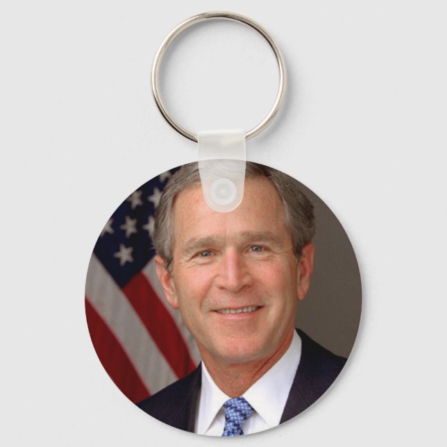 George W Bush Keychain (Front)
