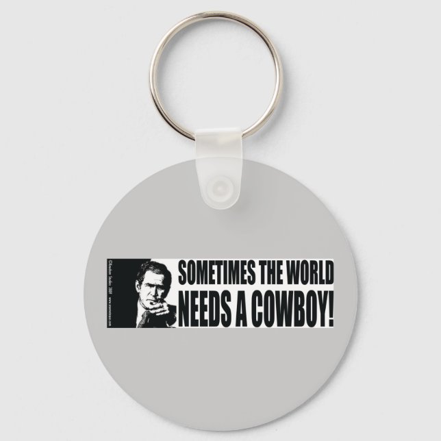 George W Bush Keychain (Front)