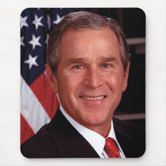 George W Bush Mouse Pad (Front)