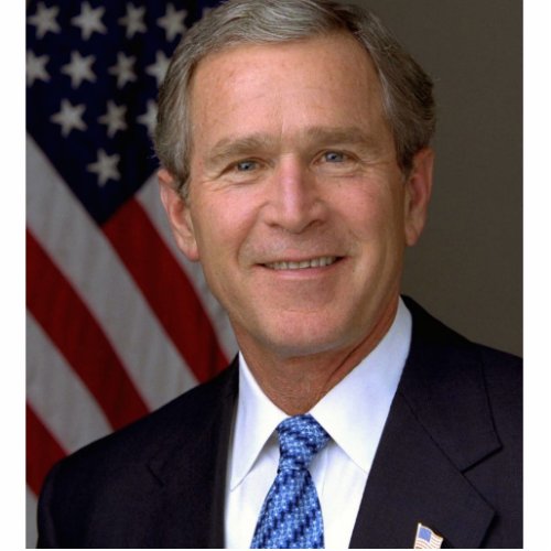 George W Bush official portrait Statuette