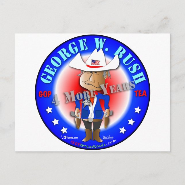 George W. Bush Postcard (Front)