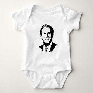 George W Bush T-shirt Baby Bodysuit