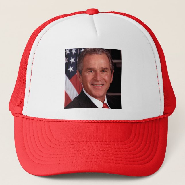 George W Bush Trucker Hat (Front)