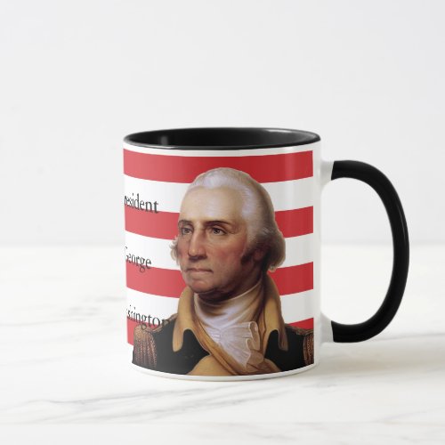 George Washington  13_Star Flag Mug