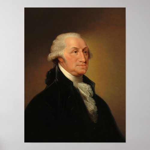 George Washington 1796 by Edward Savage Poster