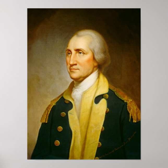 George Washington, 1859 by Rembrandt Peale Poster (Front)