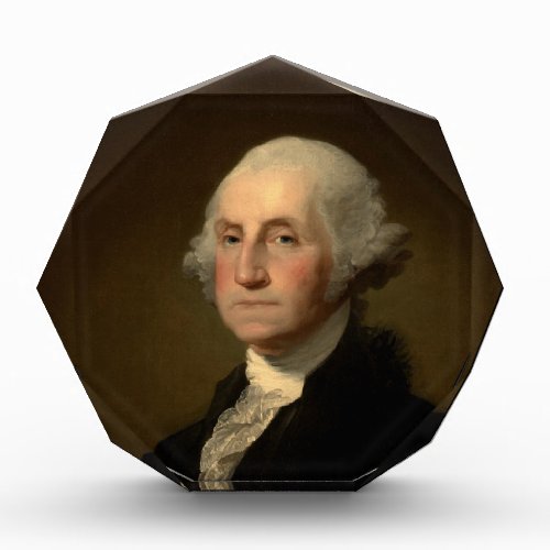 George Washington 1st American President by Stuart Acrylic Award