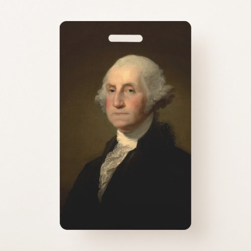 George Washington 1st American President by Stuart Badge