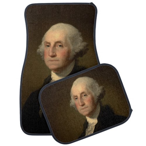 George Washington 1st American President by Stuart Car Floor Mat