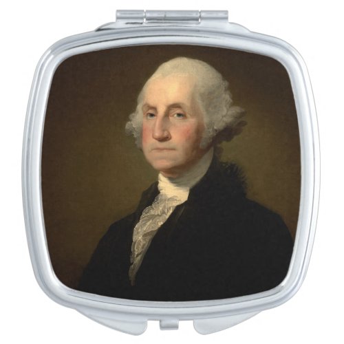 George Washington 1st American President by Stuart Compact Mirror