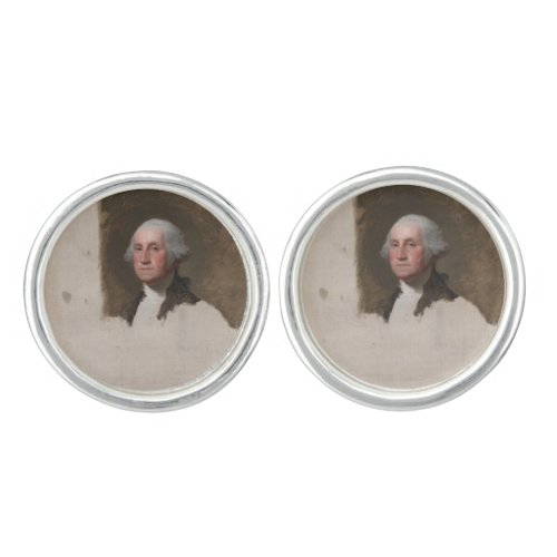 George Washington 1st American President by Stuart Cufflinks